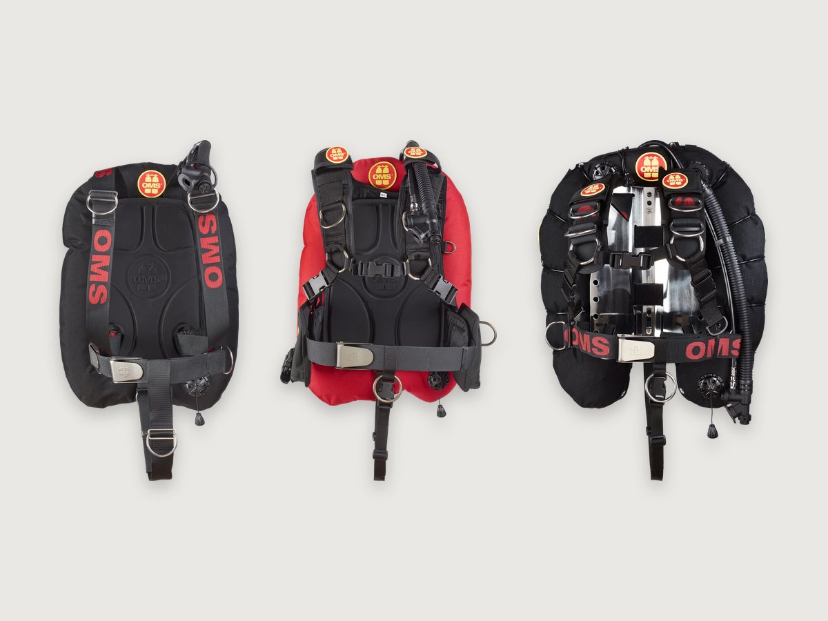 OMS complete systems: SS DIR Performance Mono, IQ Lite Performance Mono and Kit Deep Ocean 45